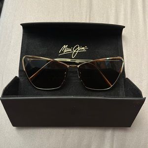 Maui Jim Puakenikeni 61mm Polarized Cat Eye Sunglasses